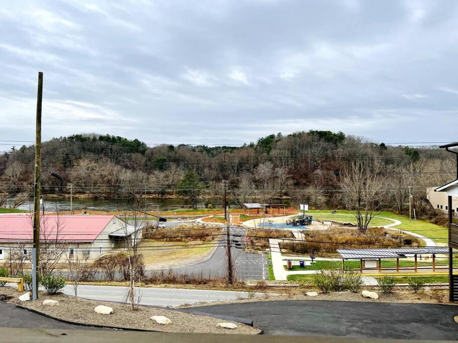 French Broad Overlook Asheville Bagian luar foto